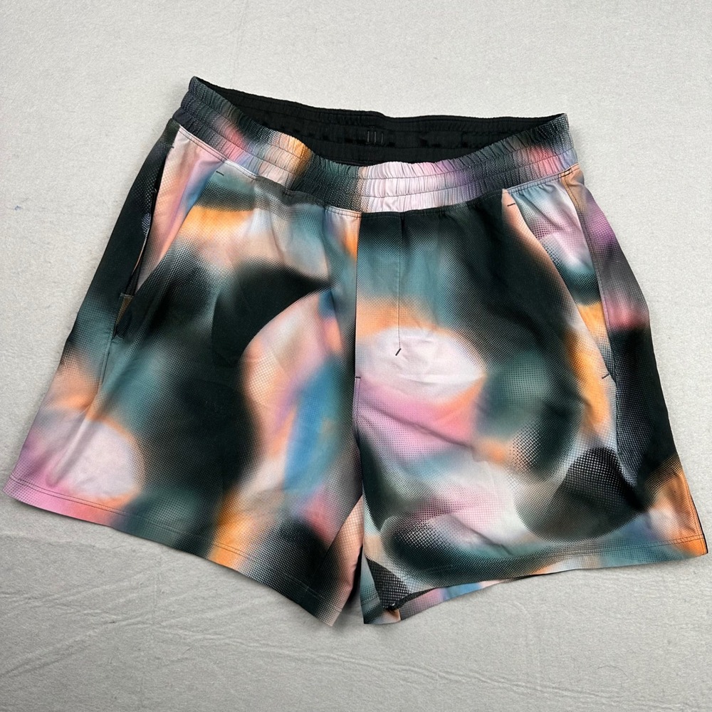 Lululemon Pace Breaker Linerless Shorts 5" Halftone Multi LM7B85S Medium Mens
